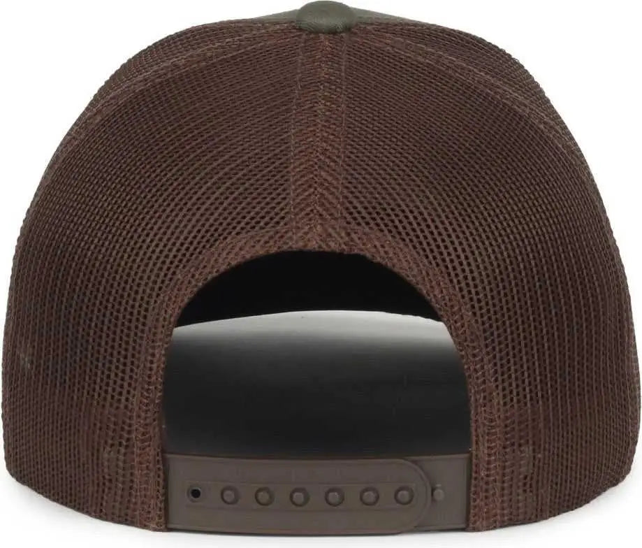 OC Sports DU69 Ducks Unlimited Caps - Olive Brown - Olive Brown / OSFM