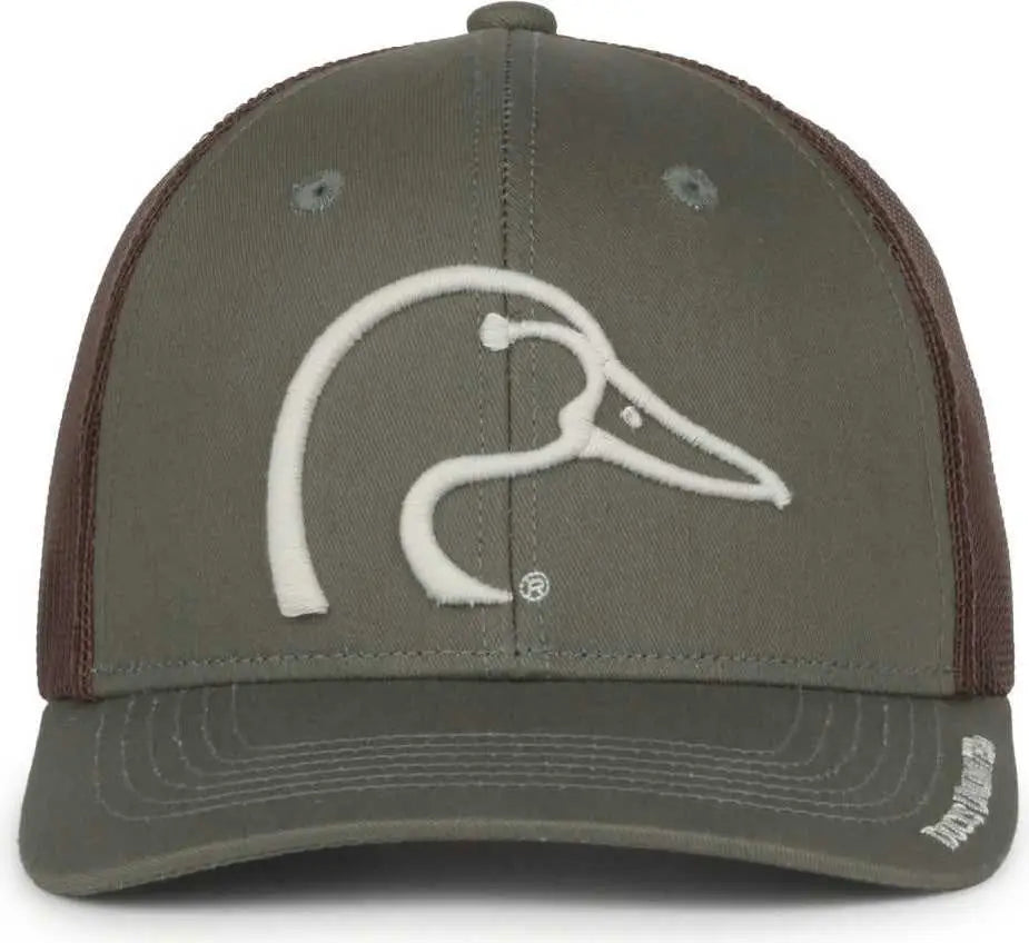 OC Sports DU69 Ducks Unlimited Caps - Olive Brown - Olive Brown / OSFM