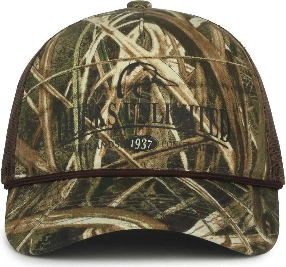 OC Sports DU71 Ducks Unlimited Caps - Mossy Oak Shadow Grass Blades Ducks Unlimited Edition - Mossy Oak / 6 7/8’’ - 7