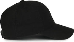 OC Sports DUK-111SB DUK Canvas Snap Back Cap - Black - Black / OSFM