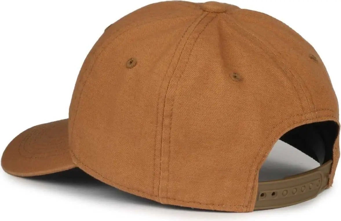 OC Sports DUK-111SB DUK Canvas Snap Back Cap - Brown - Brown / OSFM