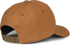 OC Sports DUK-111SB DUK Canvas Snap Back Cap - Brown - Brown / OSFM