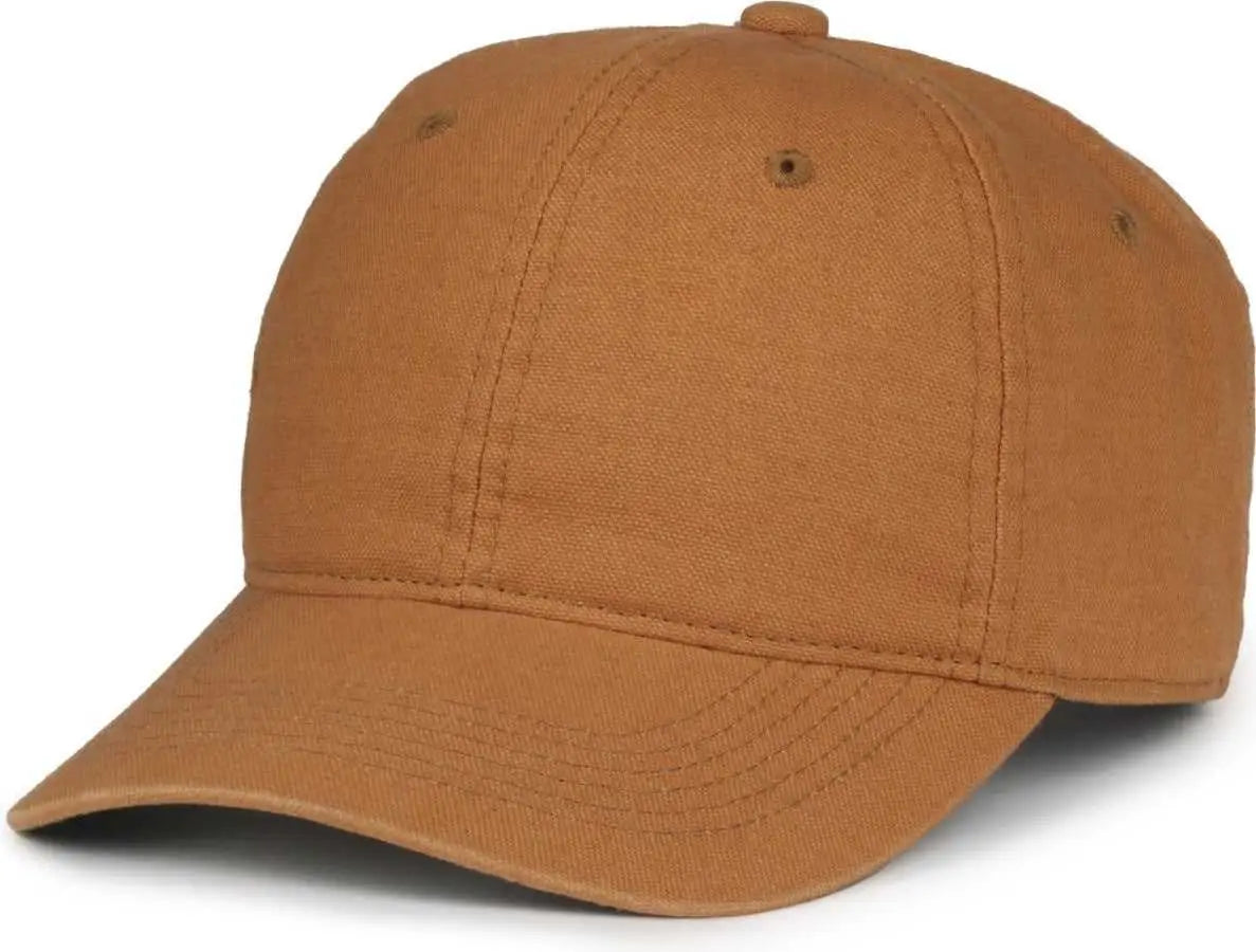 OC Sports DUK-111SB DUK Canvas Snap Back Cap - Brown - Brown / OSFM