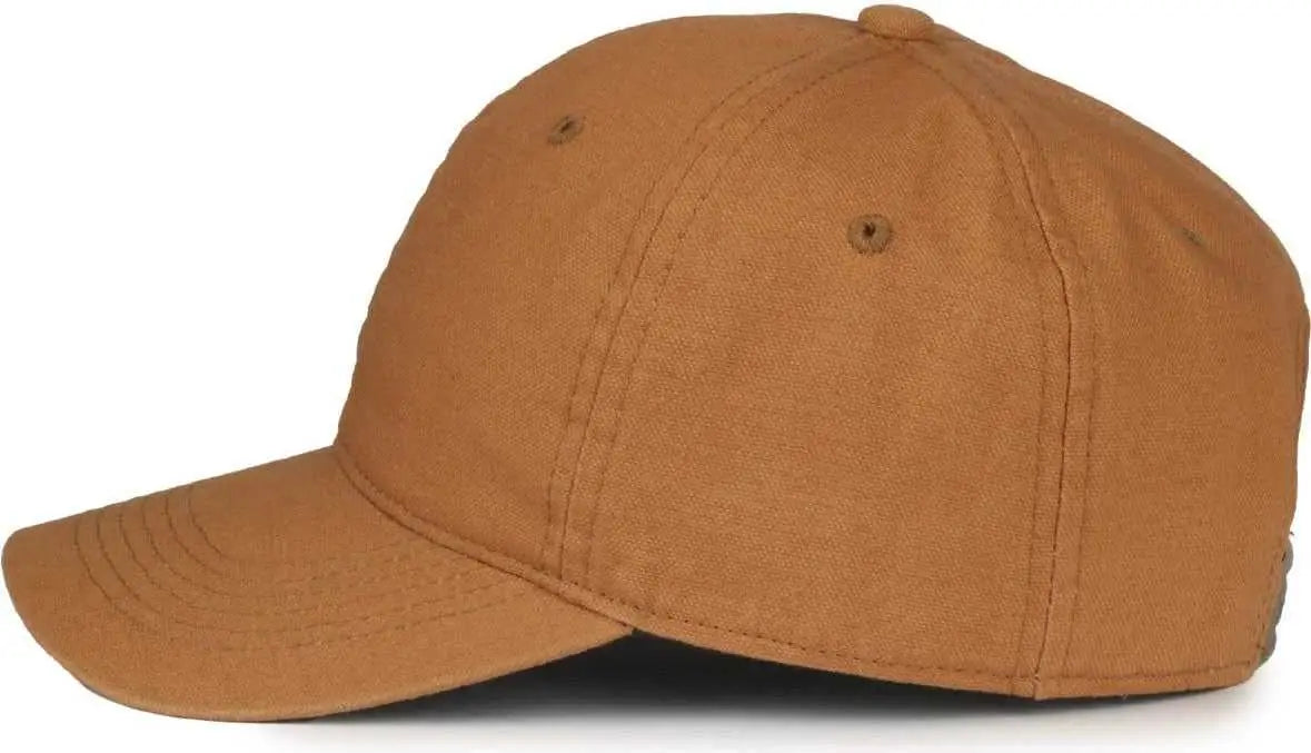 OC Sports DUK-111SB DUK Canvas Snap Back Cap - Brown - Brown / OSFM