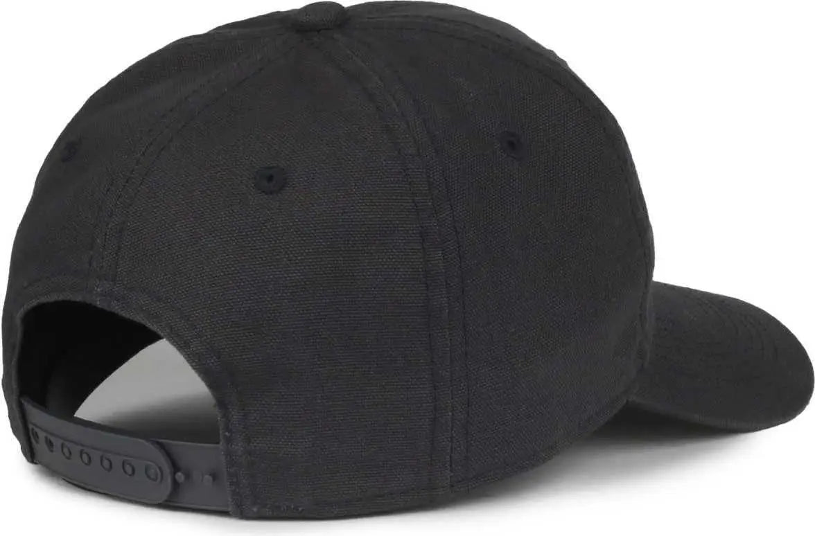 OC Sports DUK-111SB DUK Canvas Snap Back Cap - Graphite - Dark Gray / OSFM
