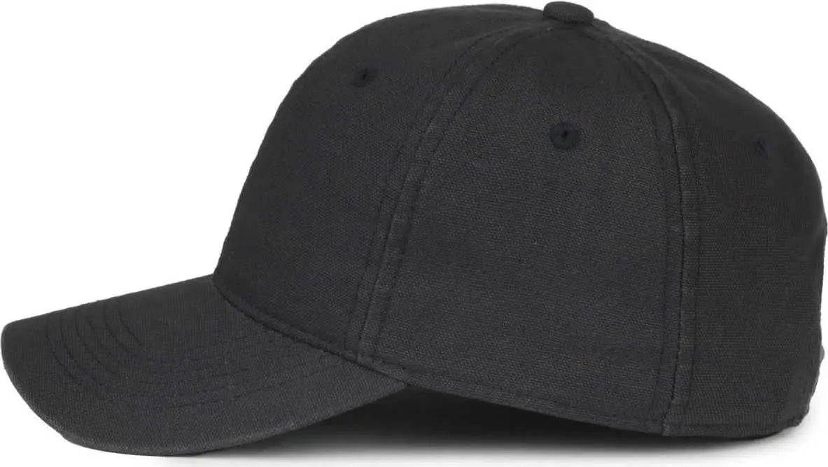 OC Sports DUK-111SB DUK Canvas Snap Back Cap - Graphite - Dark Gray / OSFM