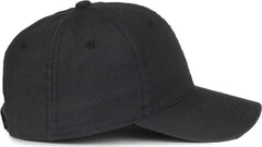 OC Sports DUK-111SB DUK Canvas Snap Back Cap - Graphite - Dark Gray / OSFM