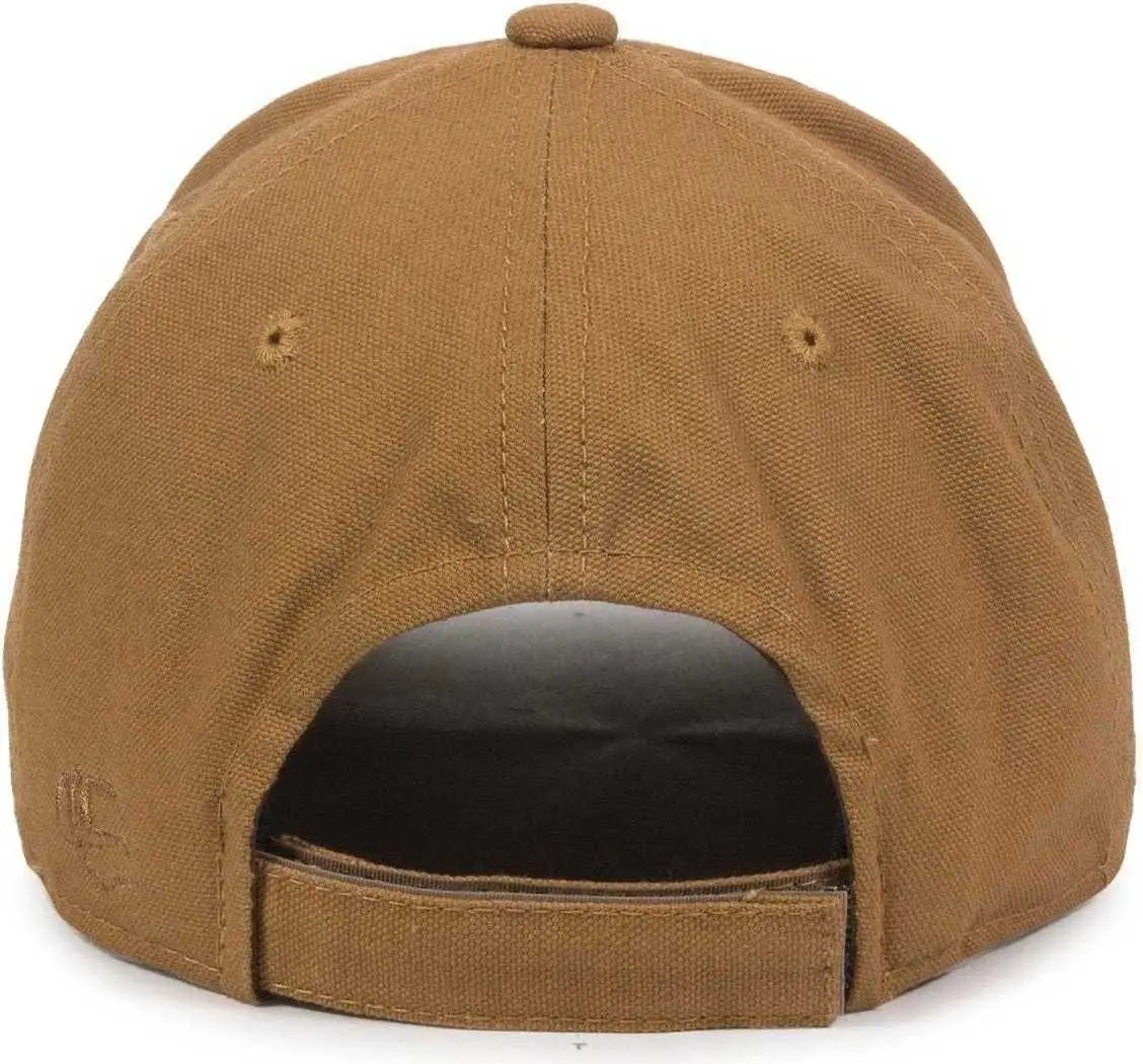 OC Sports DUK-800 Adjustable Cap - DUK Brown - Brown / 6 7/8’’ - 7 1/2’’