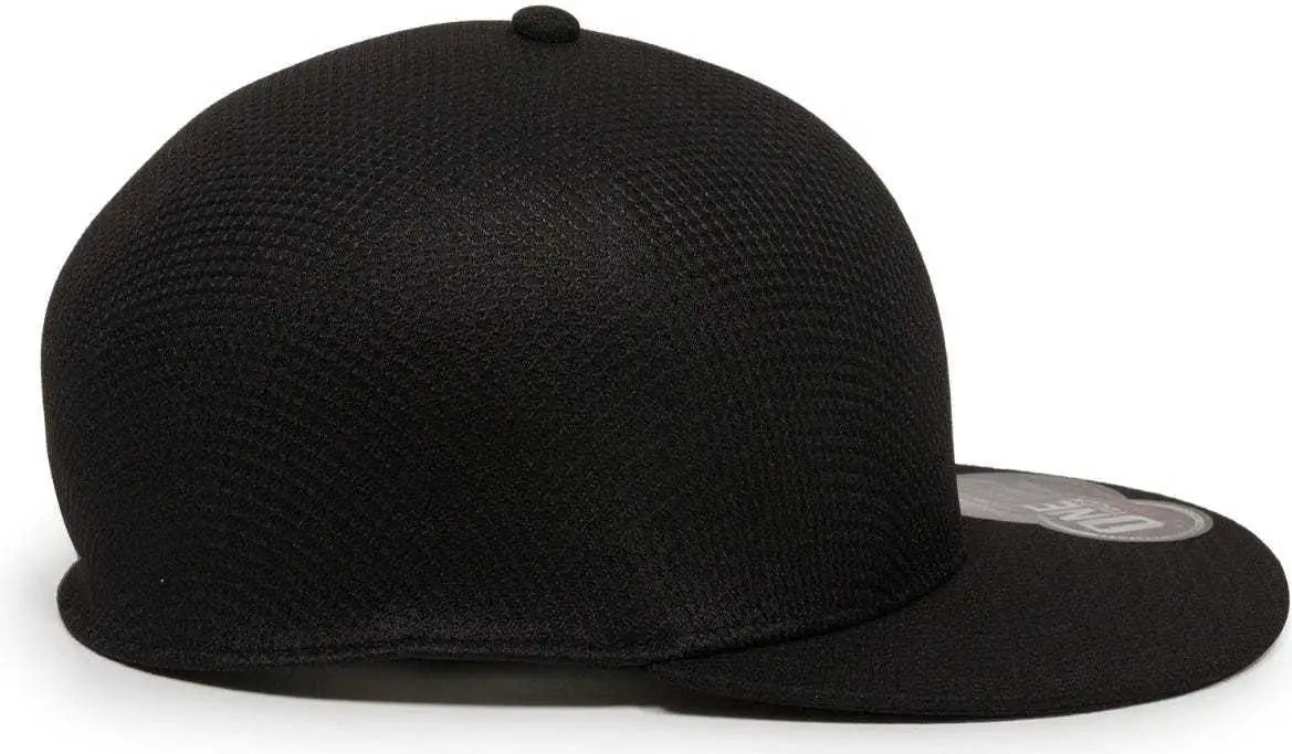 OC Sports EDGE Flexible Fitting Cap - Black