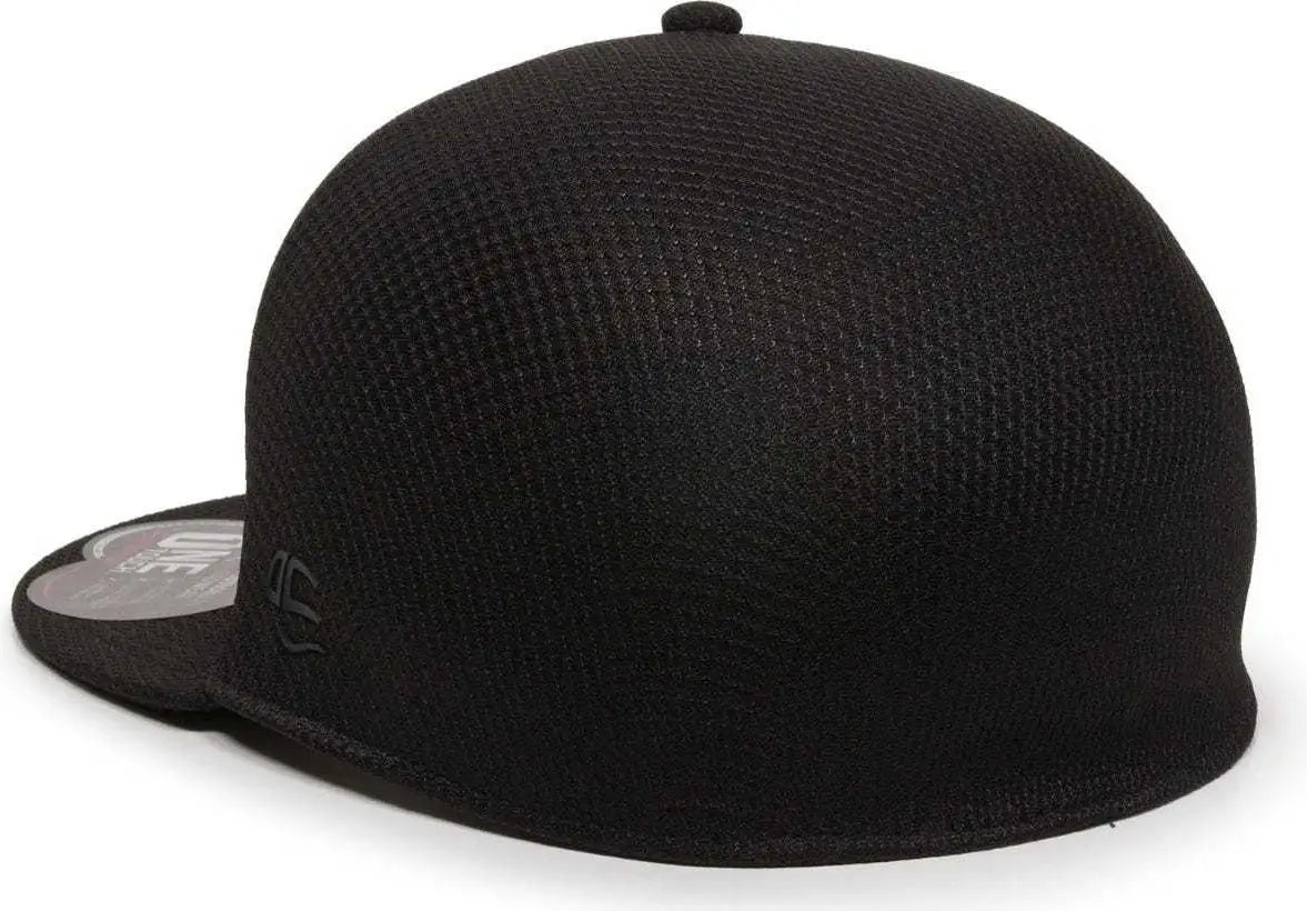 OC Sports EDGE Flexible Fitting Cap - Black
