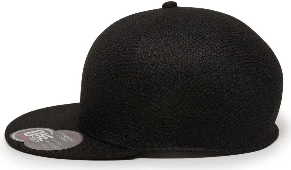 OC Sports EDGE Flexible Fitting Cap - Black