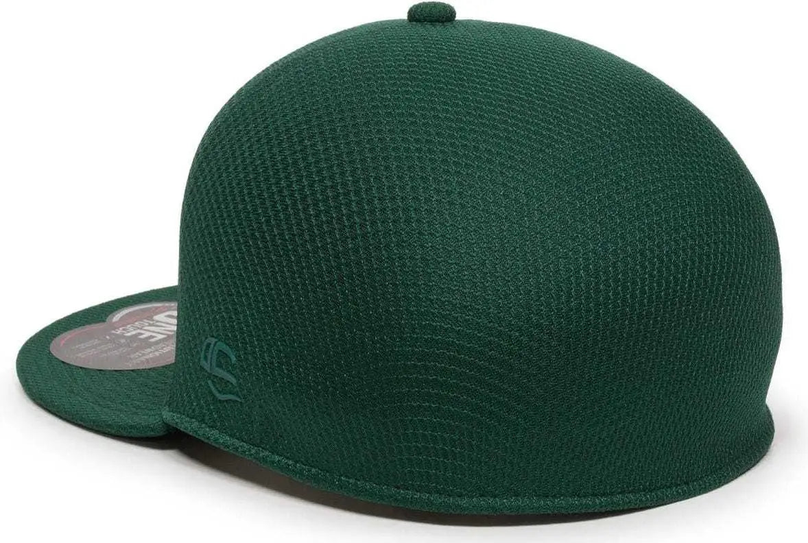 OC Sports EDGE Flexible Fitting Cap - Dark Green