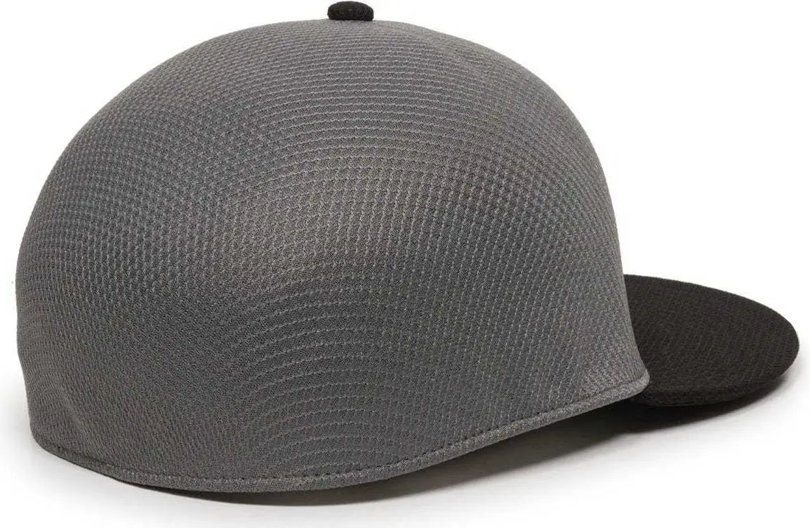 OC Sports EDGE Flexible Fitting Cap - Graphite Black