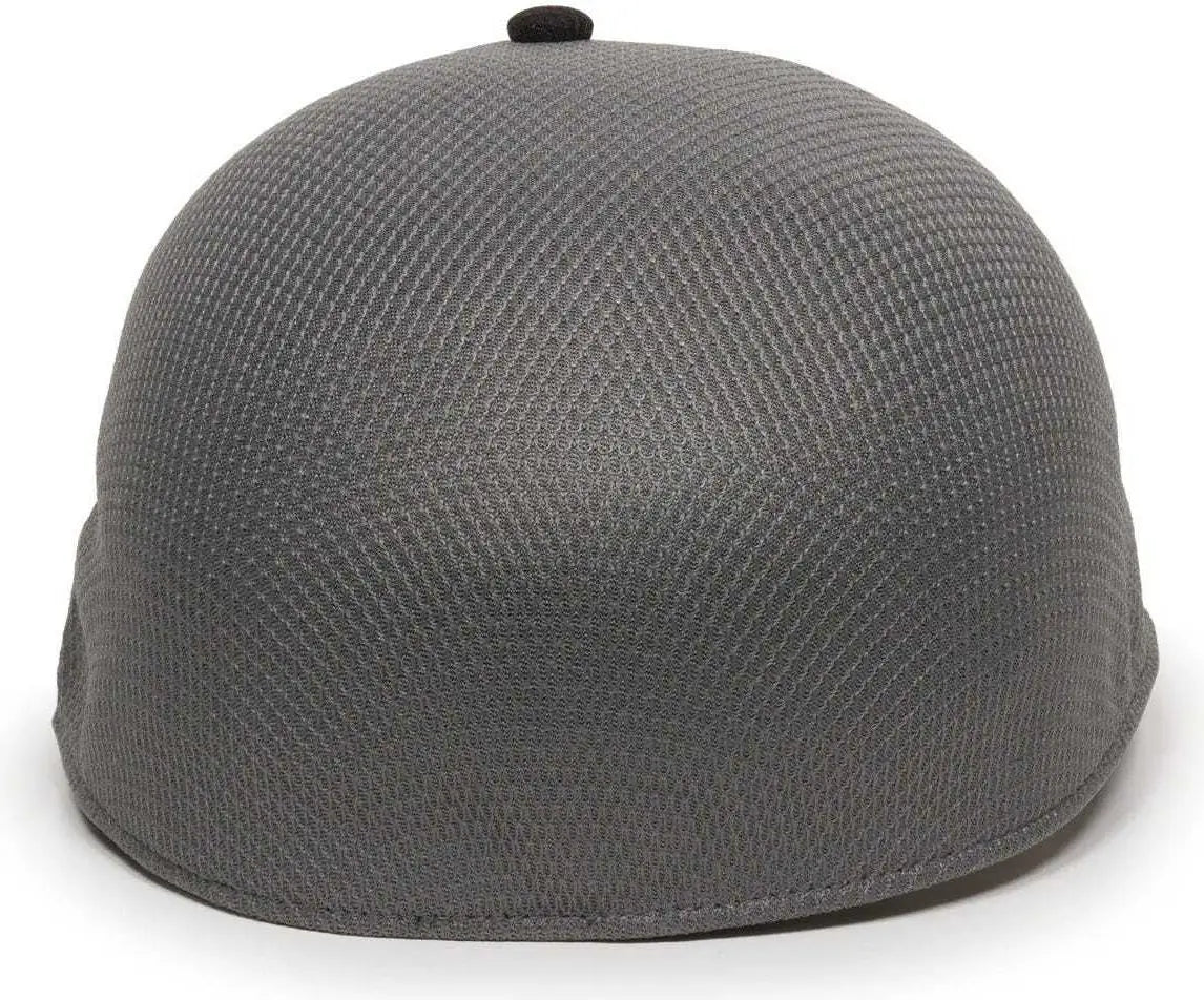 OC Sports EDGE Flexible Fitting Cap - Graphite Black