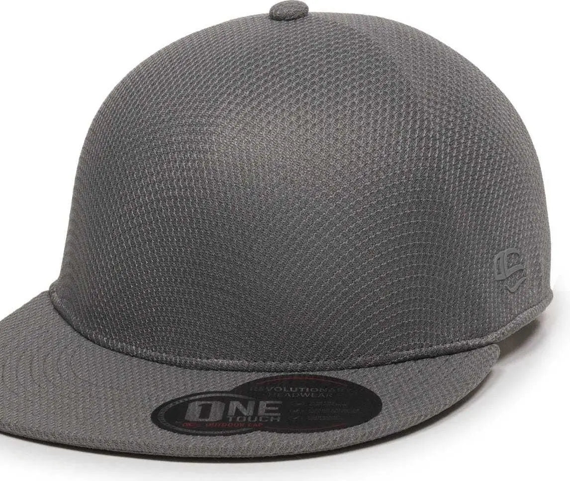 OC Sports EDGE Flexible Fitting Cap - Graphite