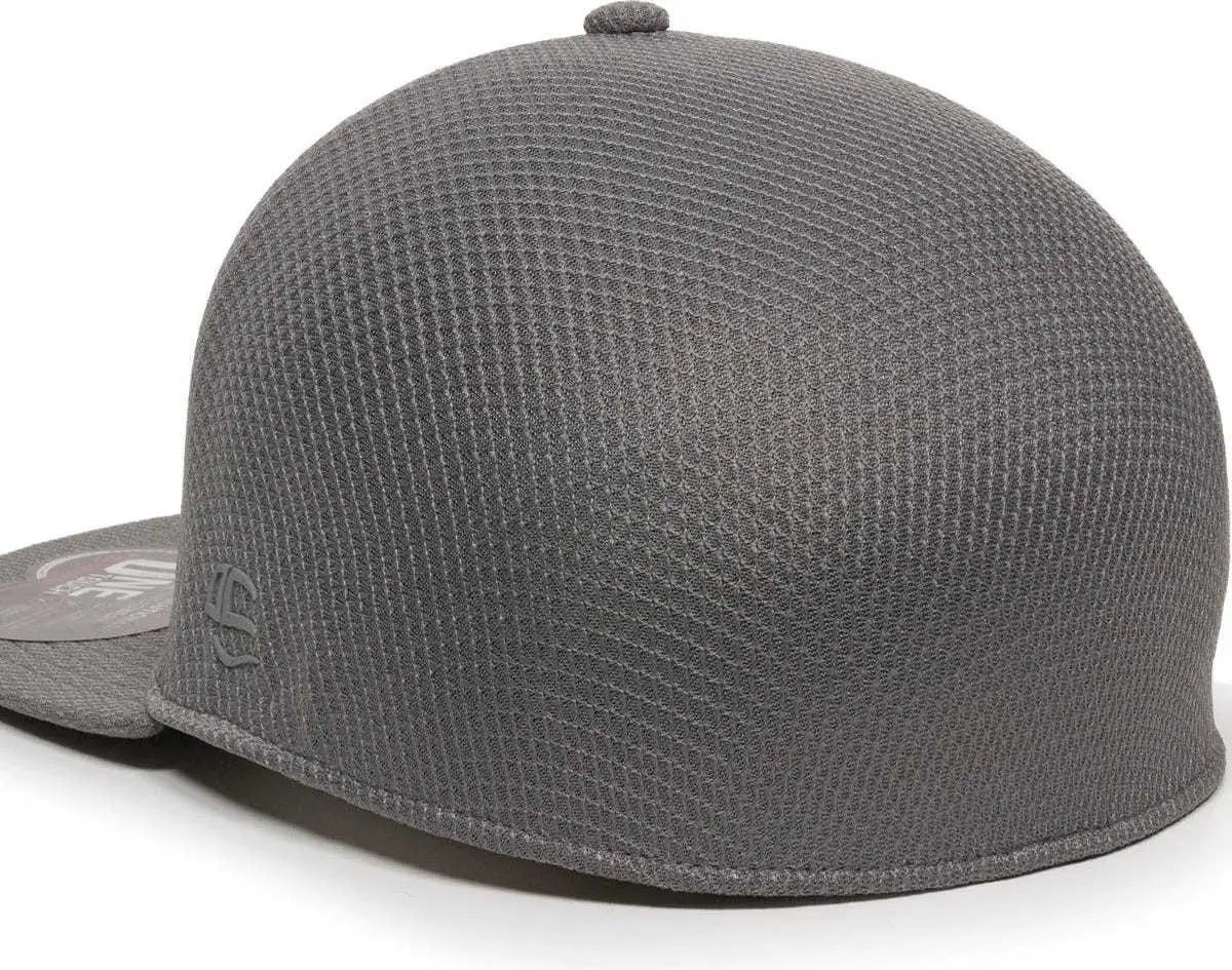 OC Sports EDGE Flexible Fitting Cap - Graphite
