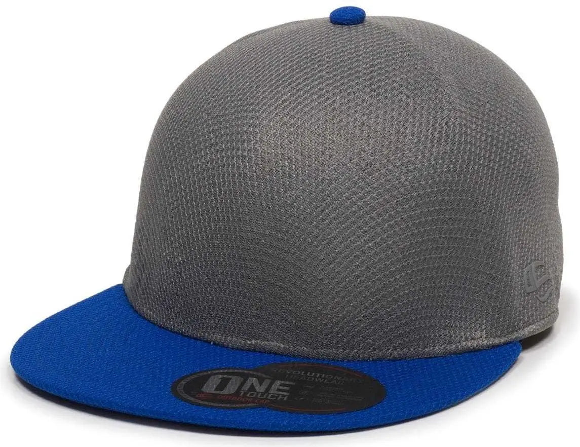 OC Sports EDGE Flexible Fitting Cap - Graphite Royal