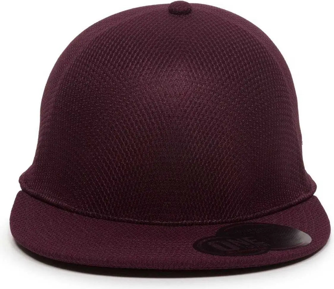 OC Sports EDGE Flexible Fitting Cap - Maroon