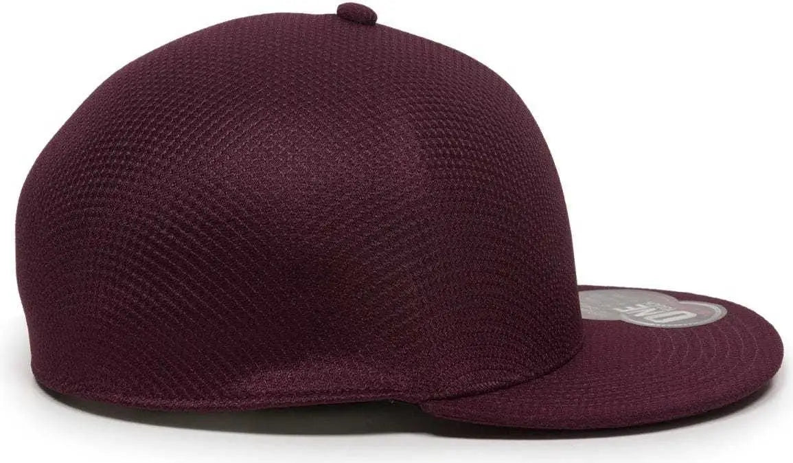 OC Sports EDGE Flexible Fitting Cap - Maroon