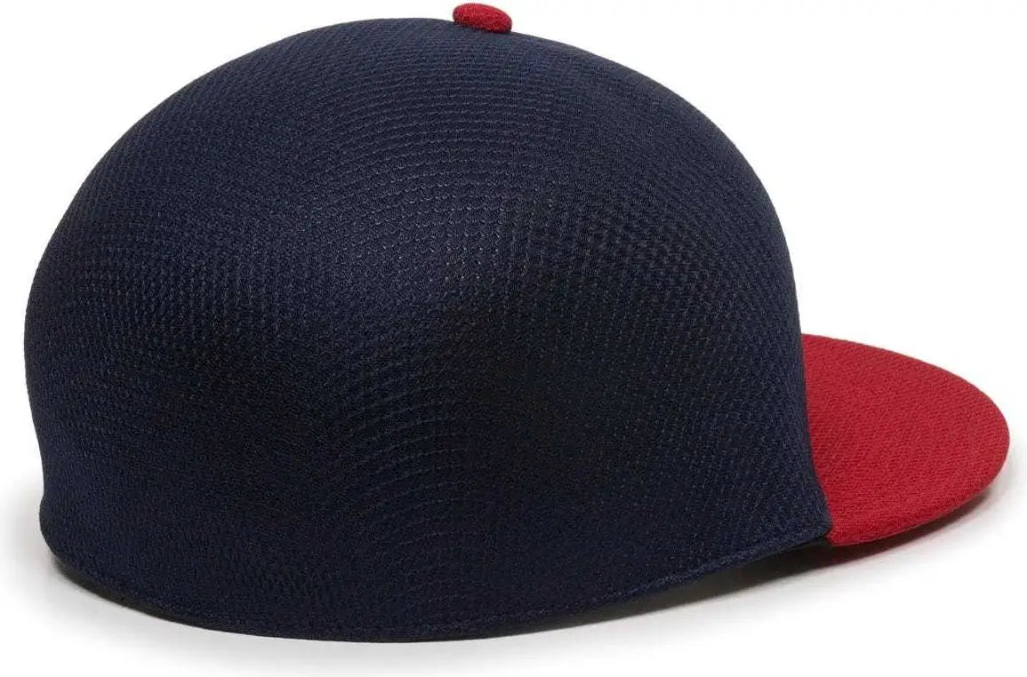 OC Sports EDGE Flexible Fitting Cap - Navy Red