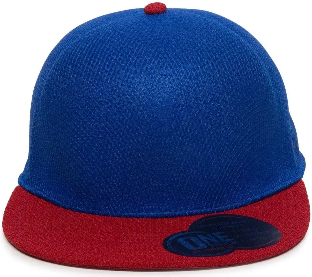 OC Sports EDGE Flexible Fitting Cap - Royal Red