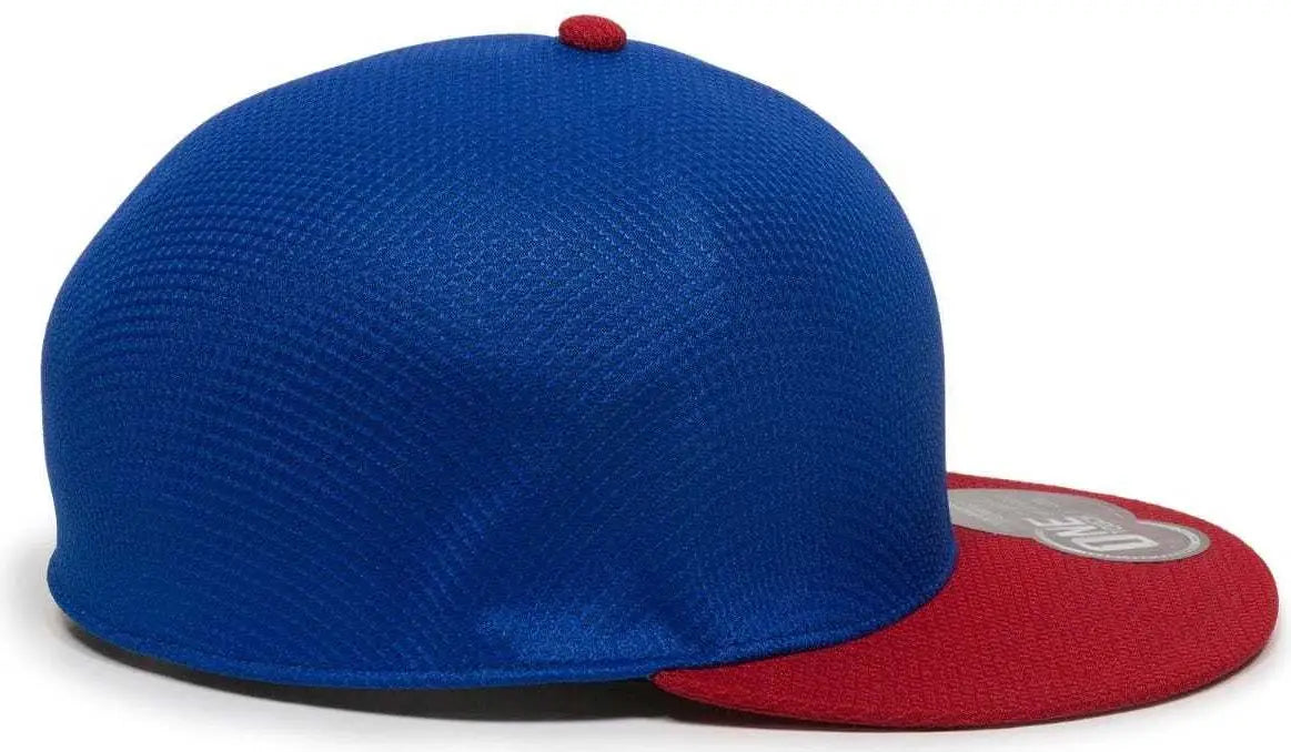 OC Sports EDGE Flexible Fitting Cap - Royal Red