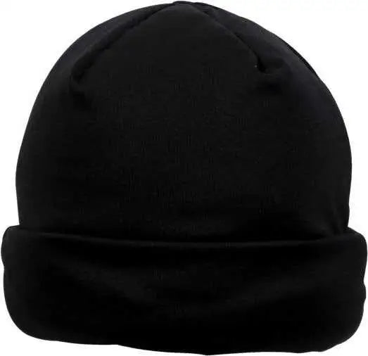 OC Sports ESL-002 Beanie with Cuff - Black Black Fleece - Black / 6 7/8’’ - 7 1/2’’