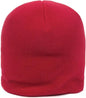 OC Sports FB-500 Beanie - Red - Red / 6 7/8’’ - 7 1/2’’