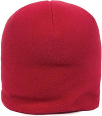 OC Sports FB-500 Beanie - Red - Red / 6 7/8’’ - 7 1/2’’