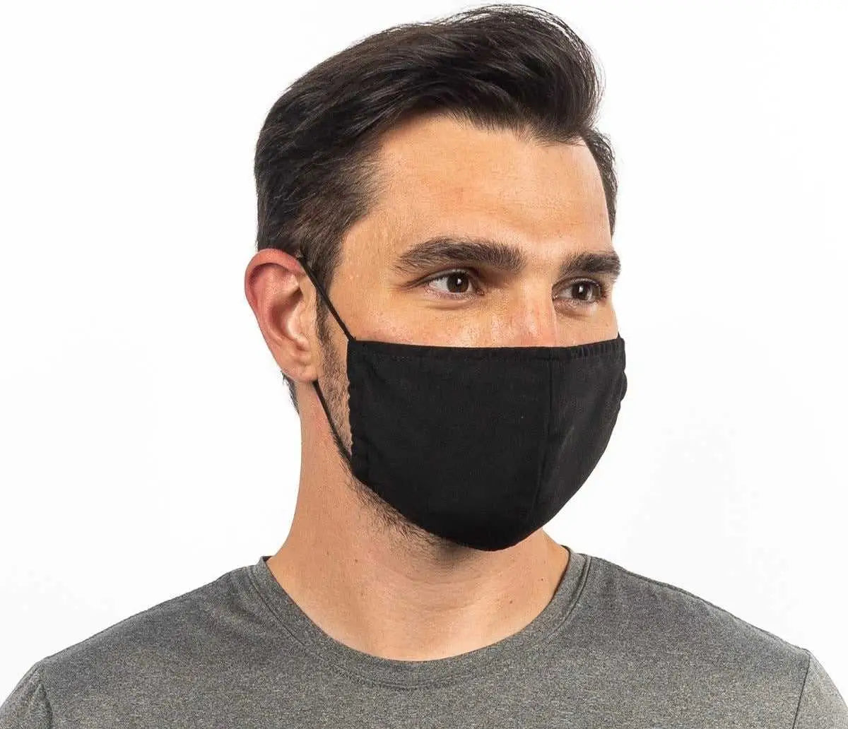 OC Sports FCVR001 Face Mask - Black - Black / OSFM