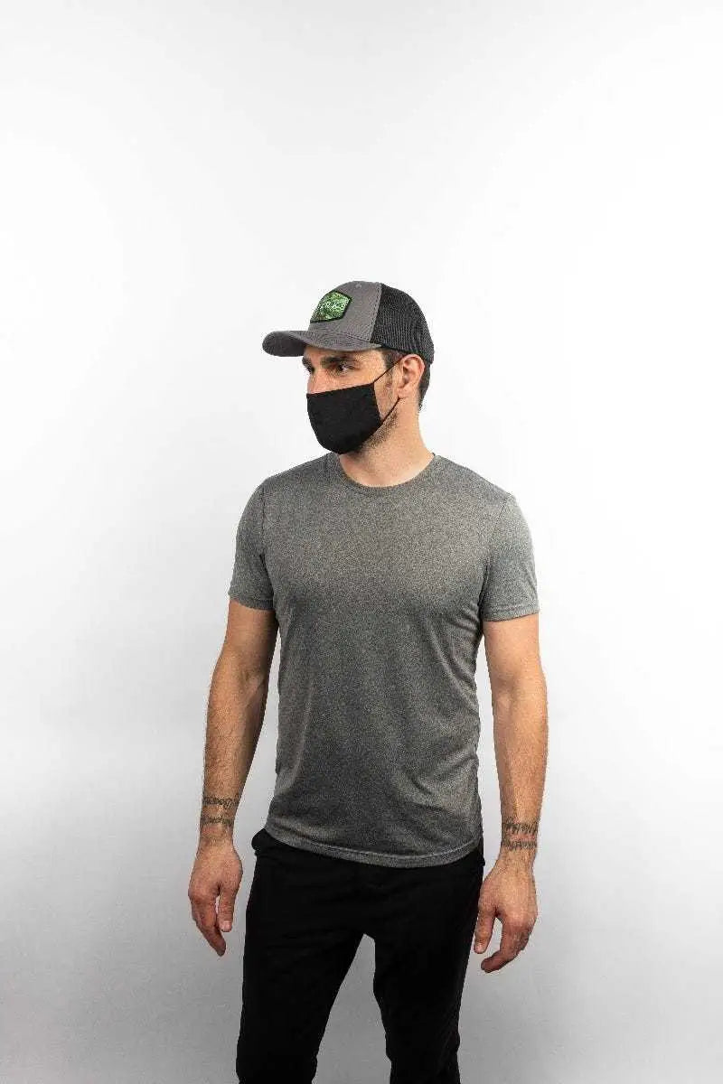 OC Sports FCVR001 Face Mask - Black - Black / OSFM