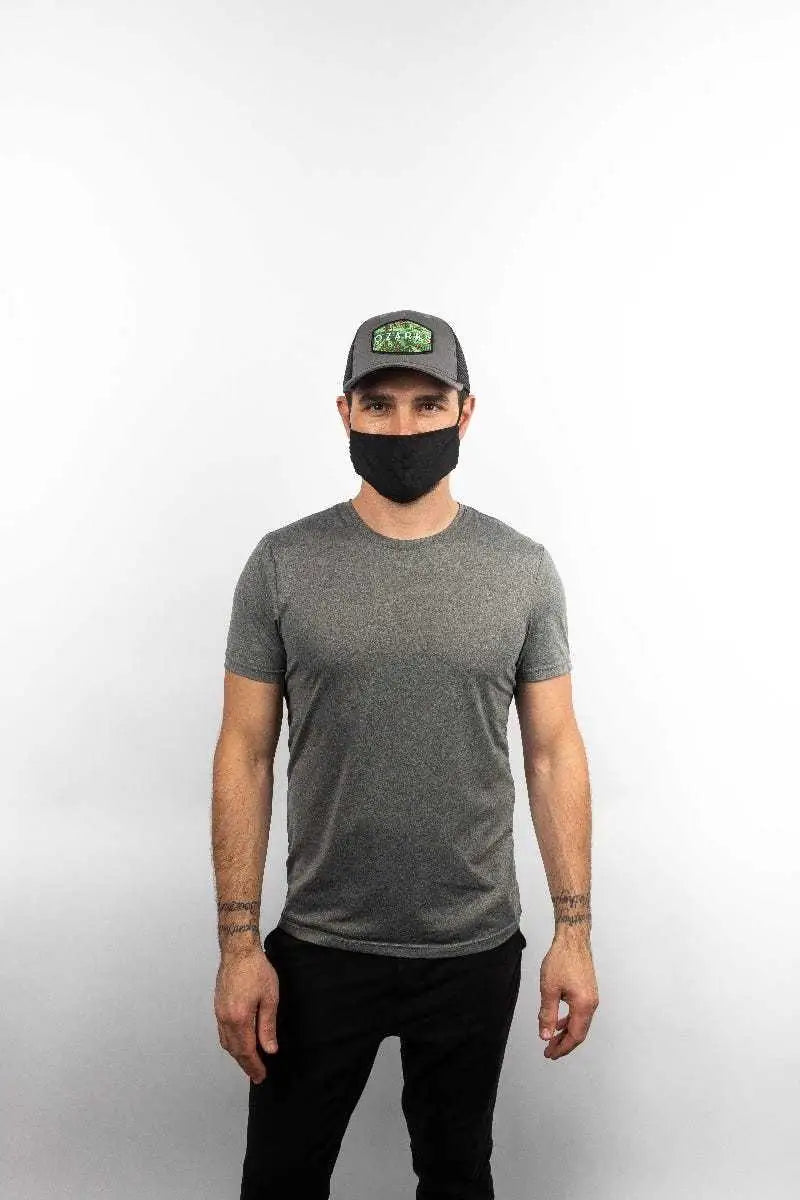 OC Sports FCVR001 Face Mask - Black - Black / OSFM