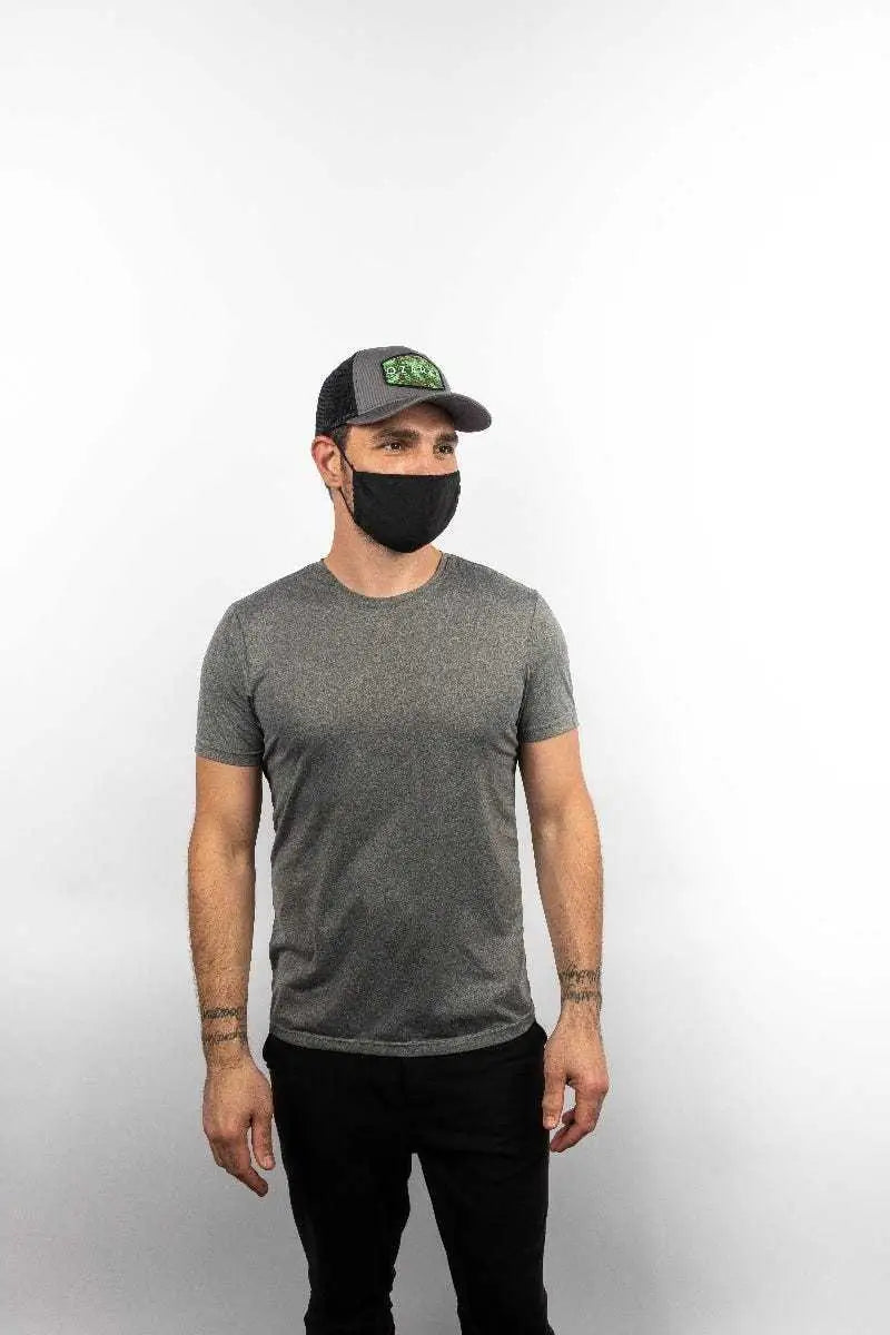 OC Sports FCVR001 Face Mask - Black - Black / OSFM