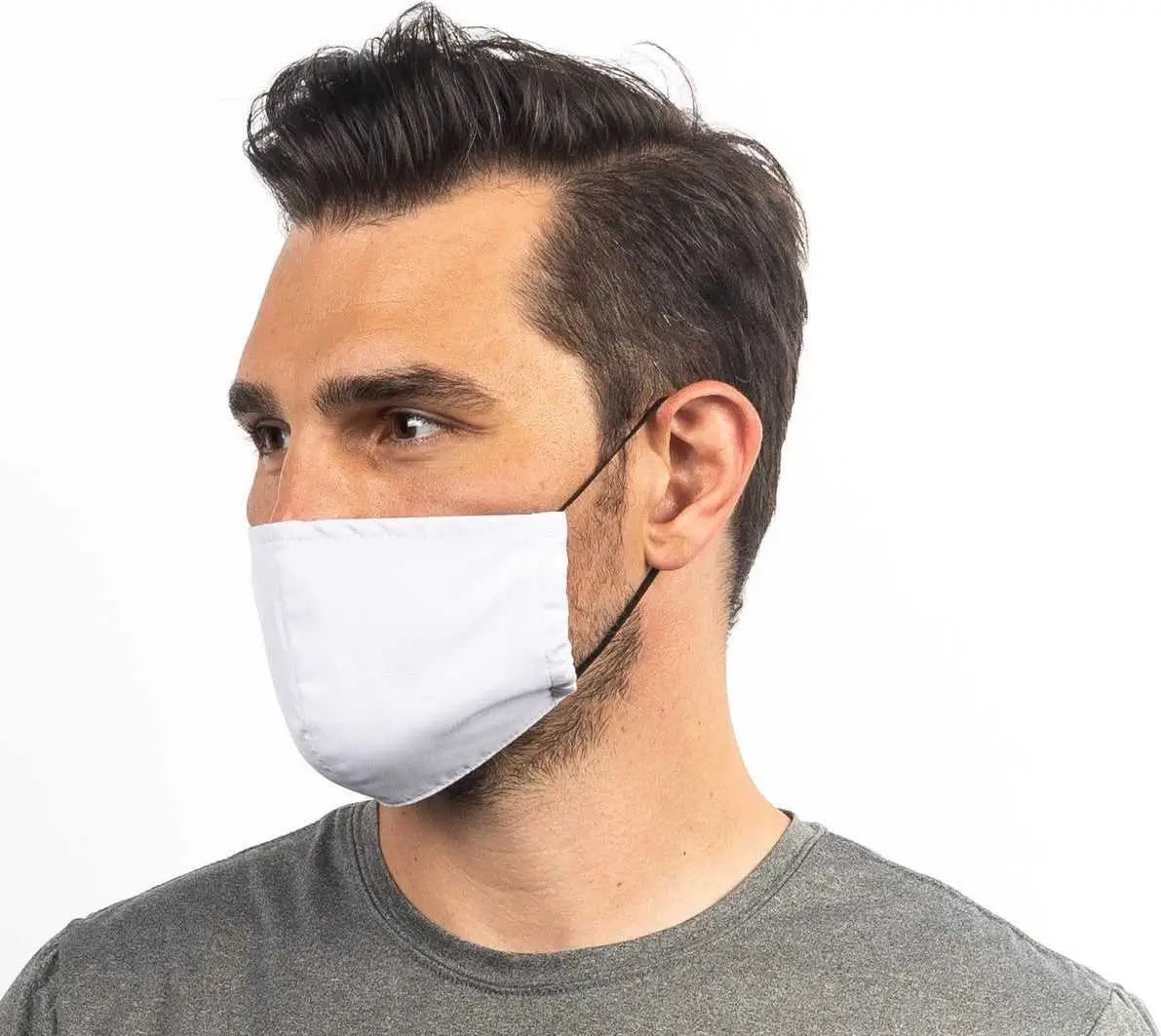 OC Sports FCVR001 Face Mask - White - White / OSFM