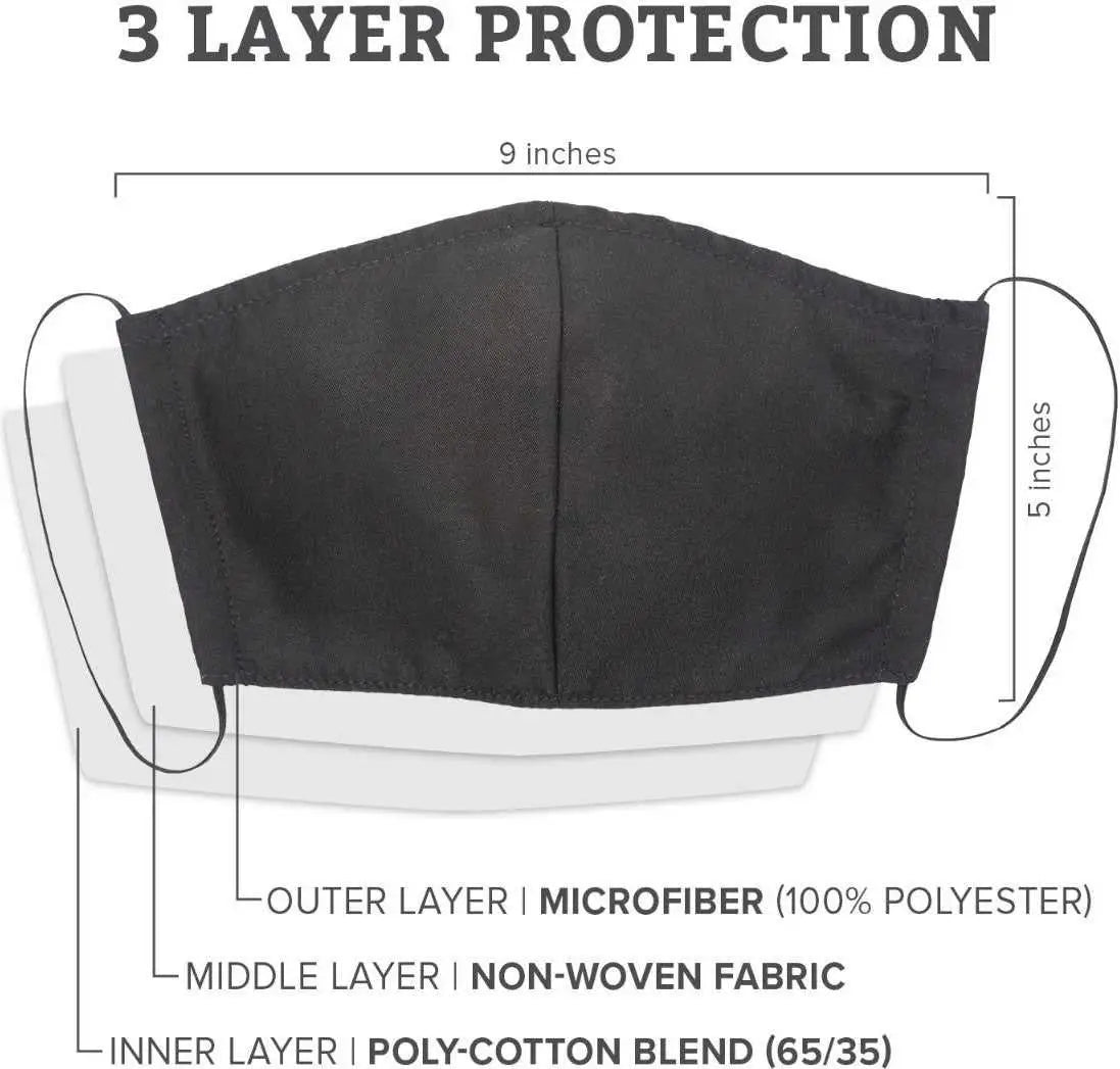 OC Sports FCVR001 Face Mask - White - White / OSFM