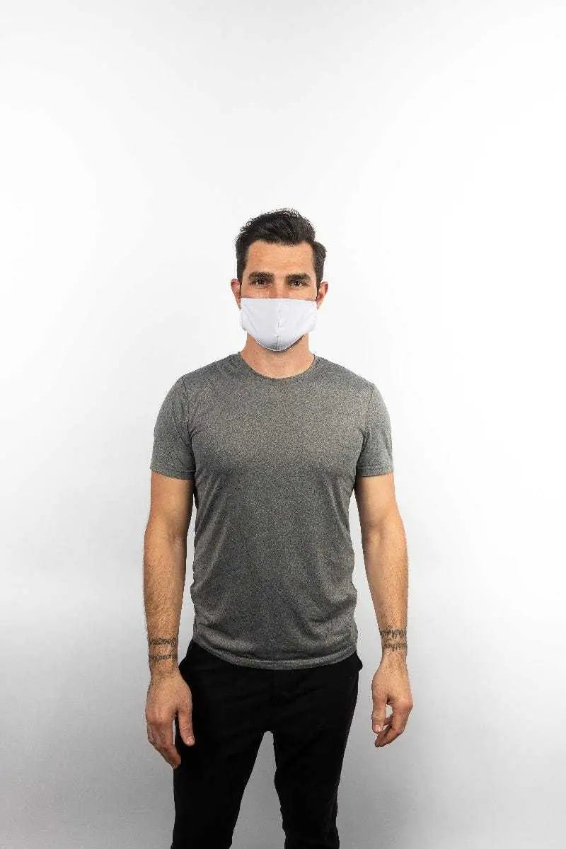 OC Sports FCVR001 Face Mask - White - White / OSFM