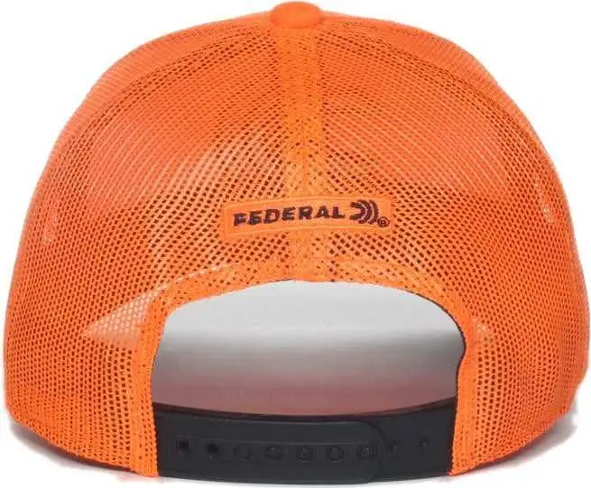 OC Sports FED02 Federal Cap - Blaze - Blaze / OSFM