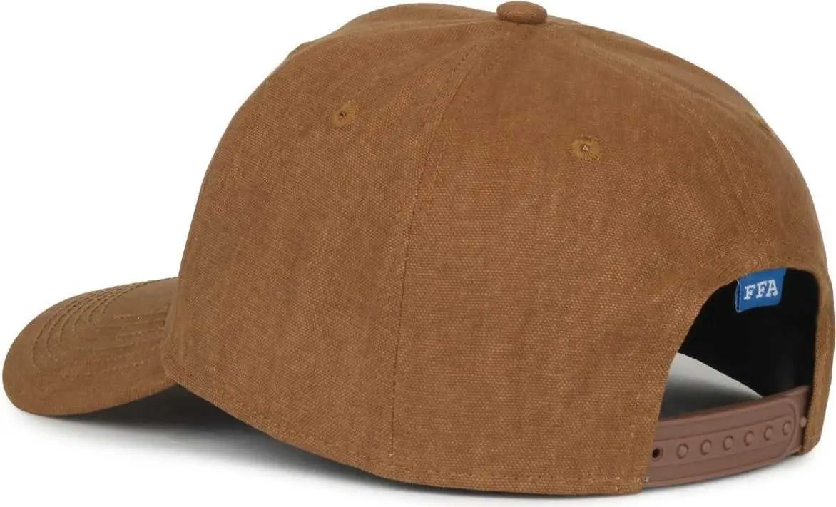 OC Sports FFA-111SB FFA Snapback Cap - Canyon Brown - Brown / OSFM