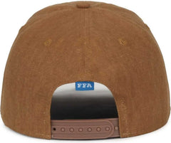 OC Sports FFA-111SB FFA Snapback Cap - Canyon Brown - Brown / OSFM