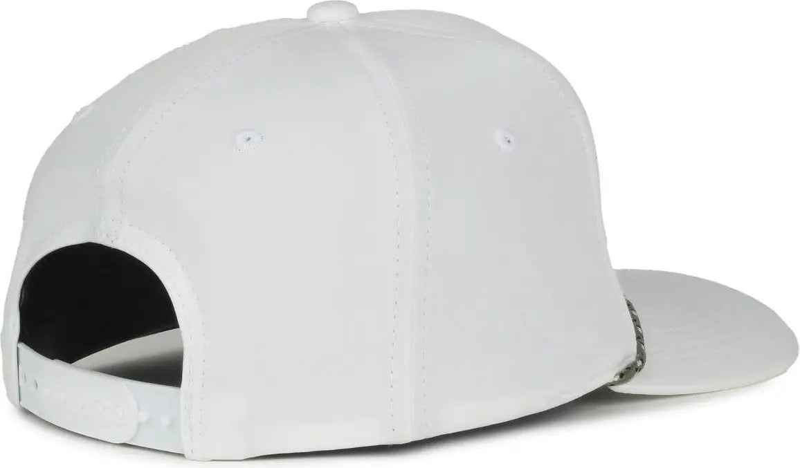 OC Sports FFA792 FFA Cap - White - White / 6 7/8’’ - 7 1/2’’