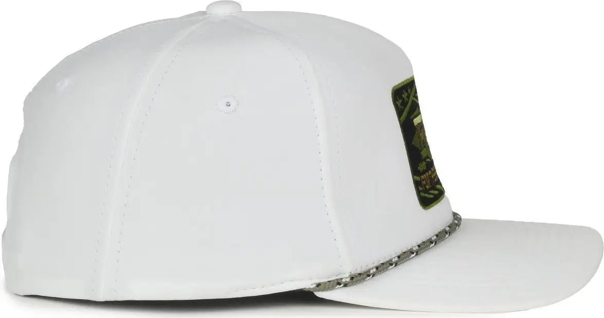 OC Sports FFA792 FFA Cap - White - White / 6 7/8’’ - 7 1/2’’