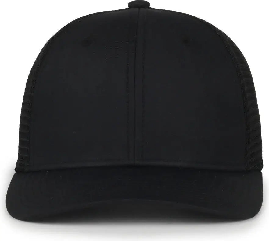 OC Sports FLX672M-E ProFlex Adjustable Sweatband Cap - E Black Black - Black / OSFM