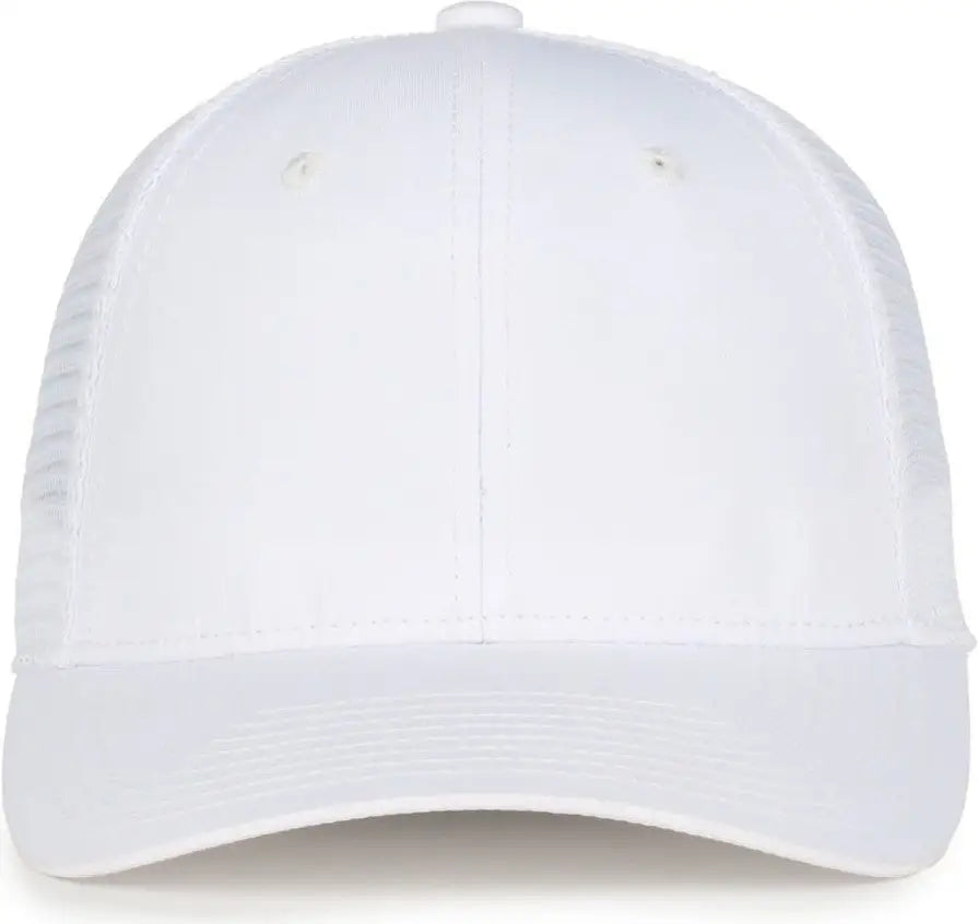 OC Sports FLX672M-E ProFlex Adjustable Sweatband Cap - E White White - White / OSFM