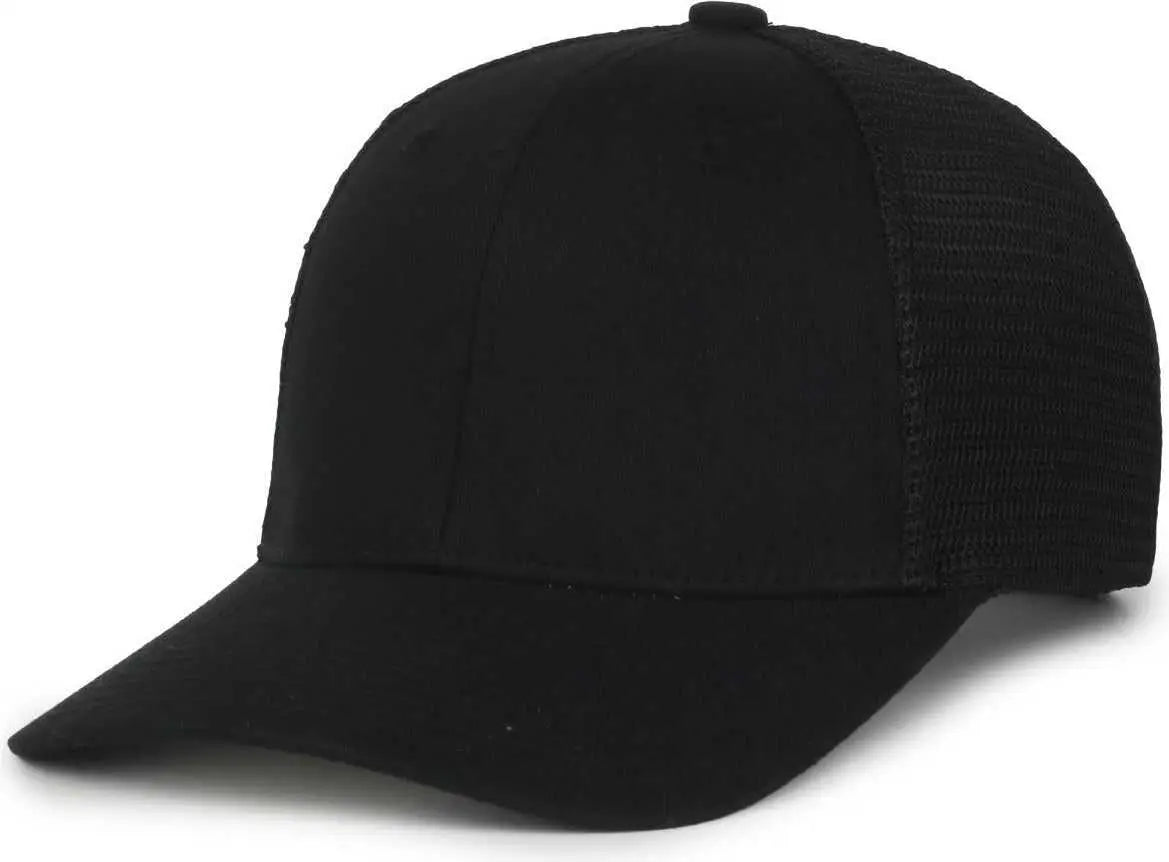 OC Sports FLX672M OCflx Adjustable Sweatband Cap - Black Black - Black / OSFM