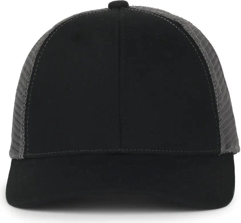 OC Sports FLX672M OCflx Adjustable Sweatband Cap - Black Charcoal - Dark Gray / OSFM