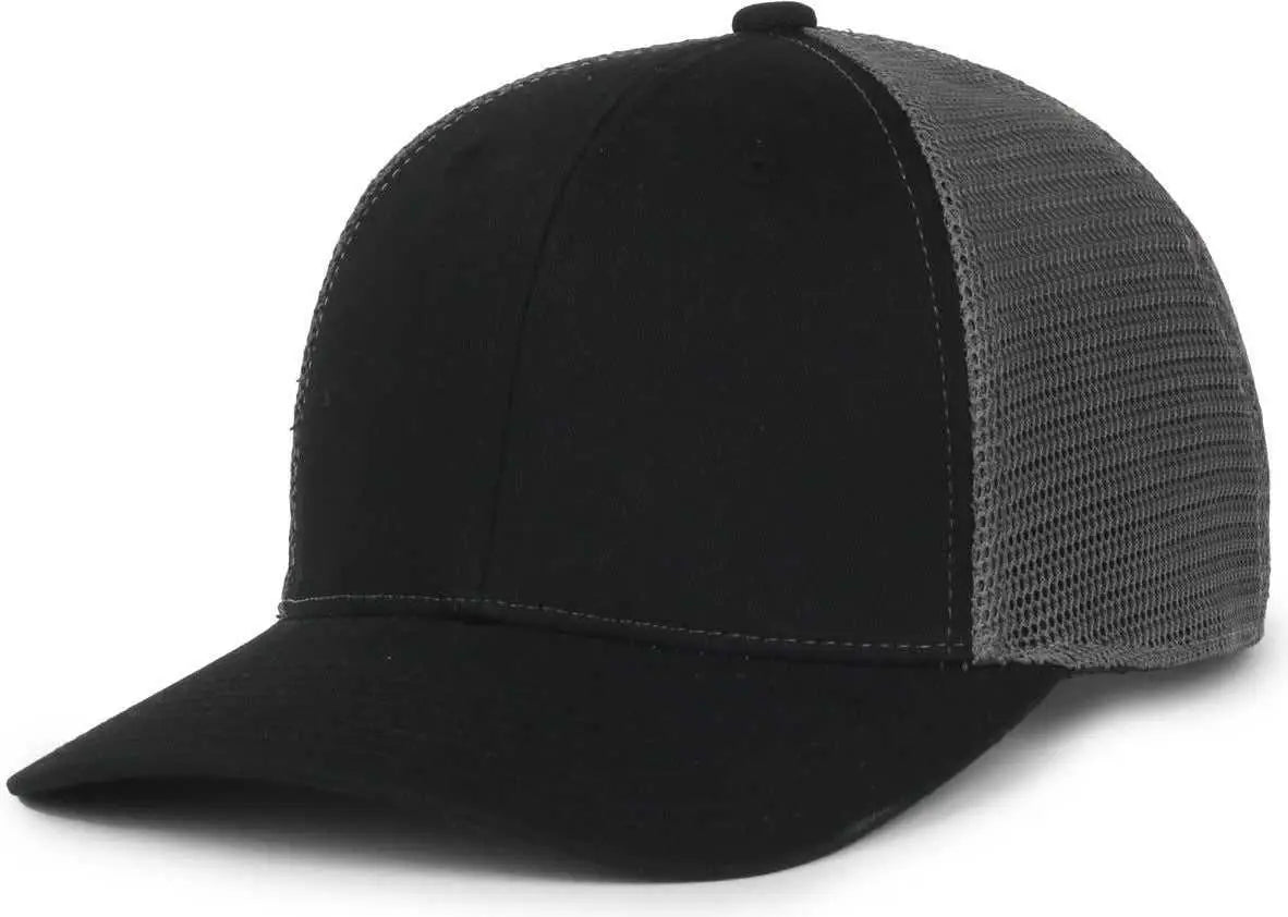 OC Sports FLX672M OCflx Adjustable Sweatband Cap - Black Charcoal - Dark Gray / OSFM