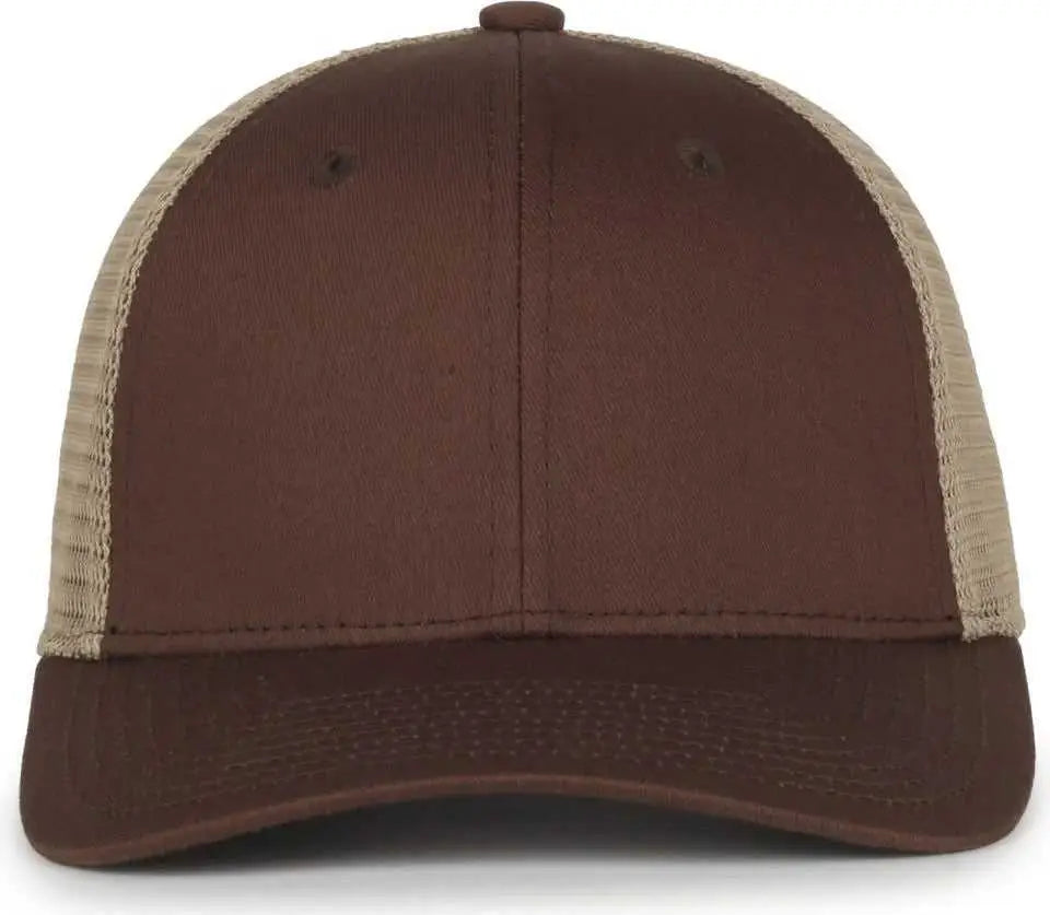 OC Sports FLX672M OCflx Adjustable Sweatband Cap - Brown Khaki - Khaki / OSFM