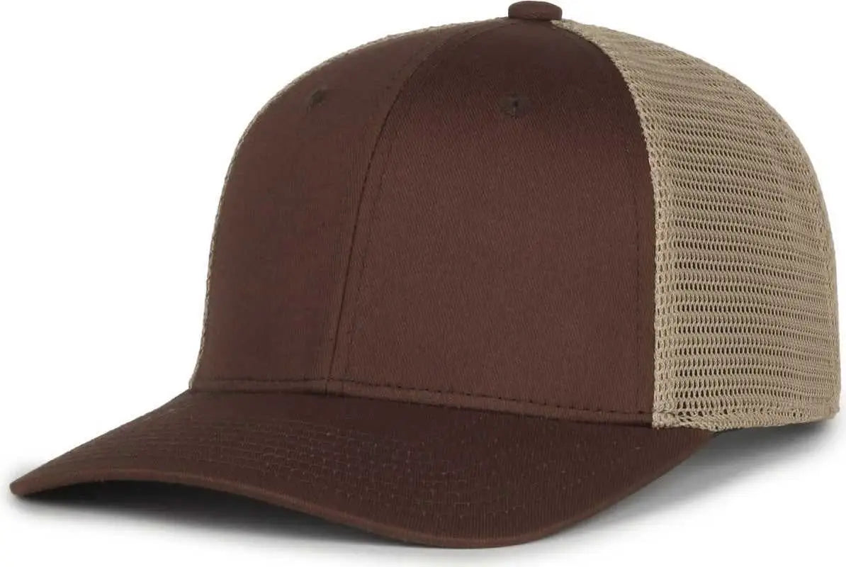 OC Sports FLX672M OCflx Adjustable Sweatband Cap - Brown Khaki - Khaki / OSFM