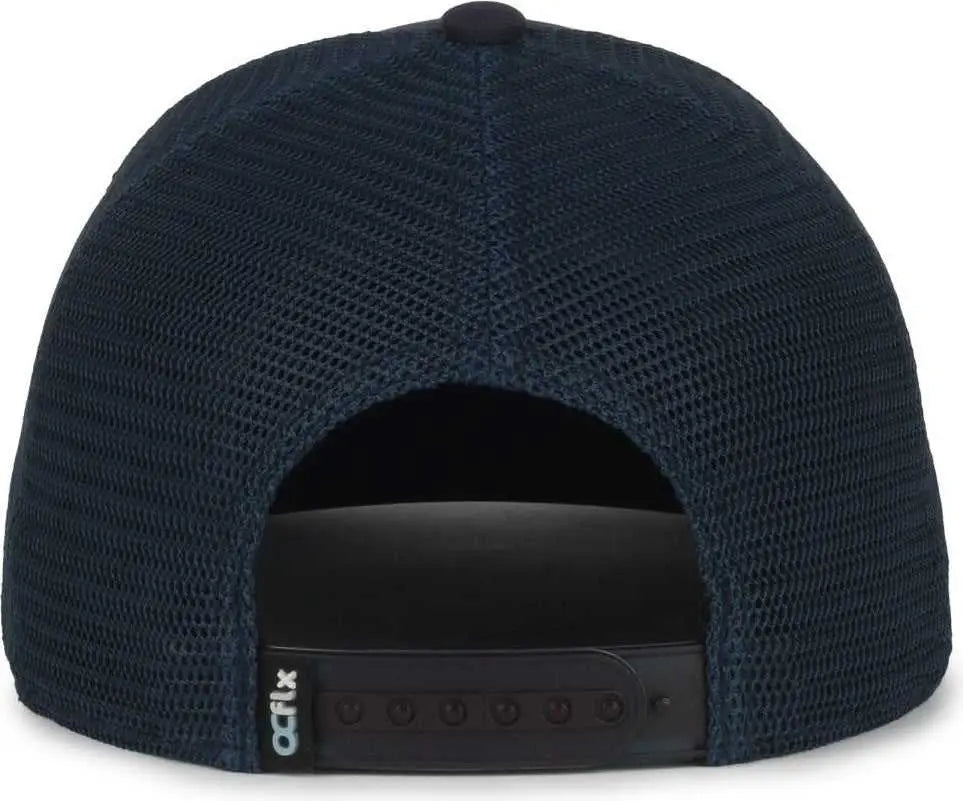 OC Sports FLX672M OCflx Adjustable Sweatband Cap - Navy Navy - Navy / OSFM