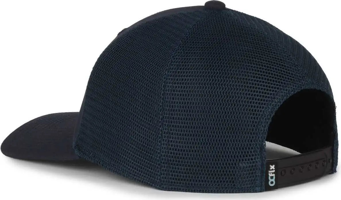 OC Sports FLX672M OCflx Adjustable Sweatband Cap - Navy Navy - Navy / OSFM